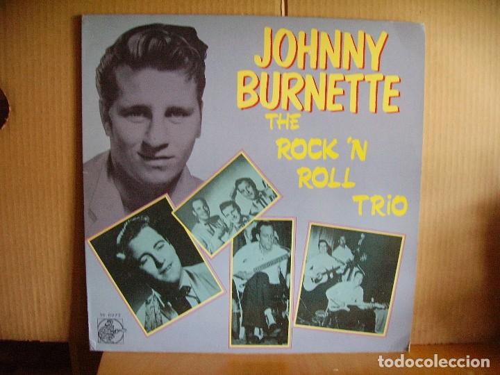 Discos de vinilo: JOHNNY BURNETTE ---- THE ROCK&acute;N&acute;ROLL TRIO - Foto 1