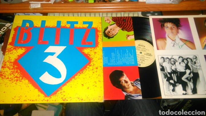 Discos de vinilo: Blitz lp blitz 3.pop-rock de brasil.1984 - Foto 1