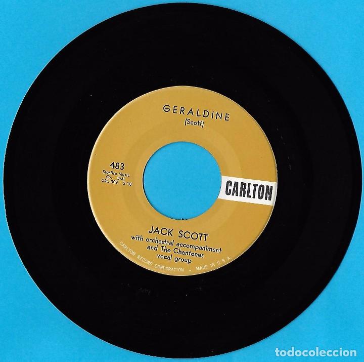 Discos de vinilo: JACK SCOTT: GERALDINE / WITH YOUR LOVE - Foto 1