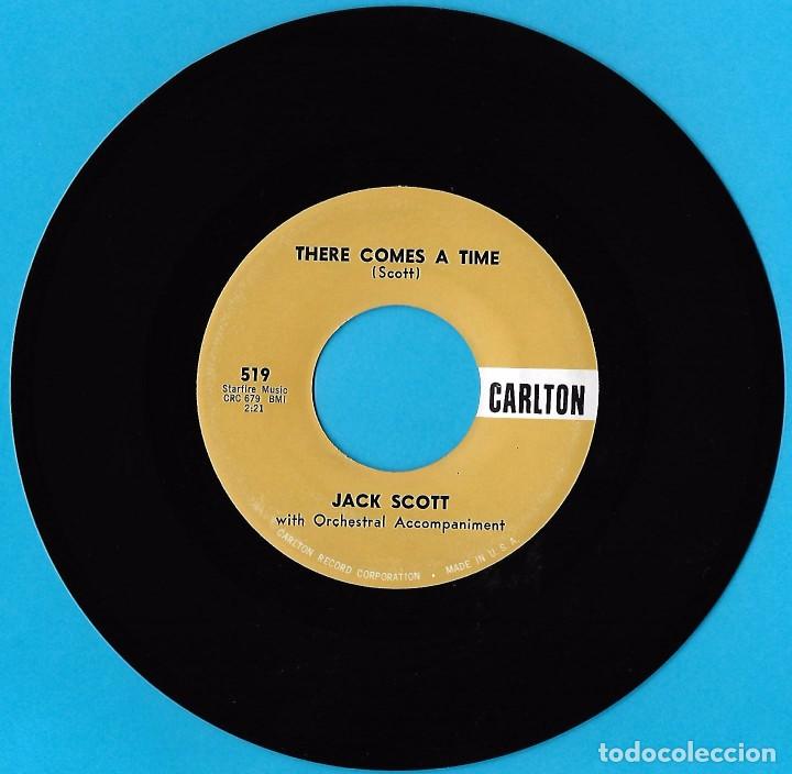 Discos de vinilo: JACK SCOTT: THERE COMES A TIME / BABY MARIE - Foto 1