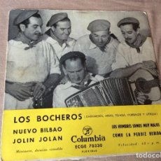 Discos de vinilo: LOS BOCHEROS. NUEVO BILBAO. JOLIN JOLAN Y 2 MÁS. COLOMBIA . Lote 80749146