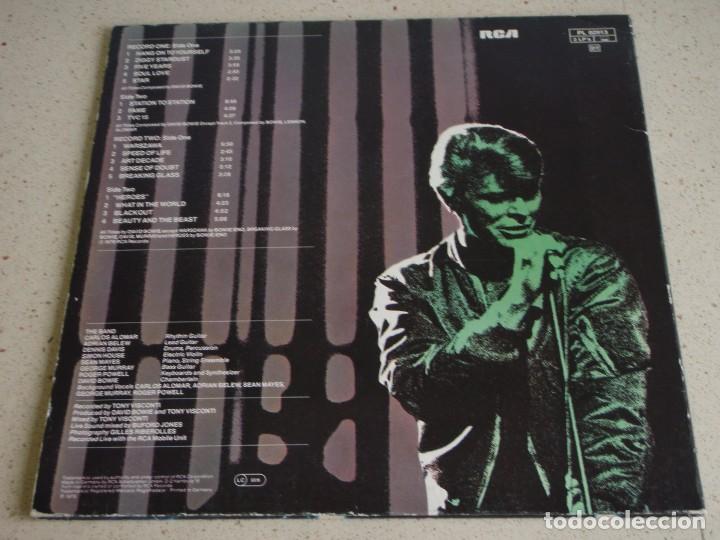 Discos de vinilo: DAVID BOWIE ( STAGE ) DOBLE LP33 1978 - GERMANY RCA* - Foto 2