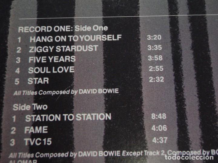 Discos de vinilo: DAVID BOWIE ( STAGE ) DOBLE LP33 1978 - GERMANY RCA* - Foto 4
