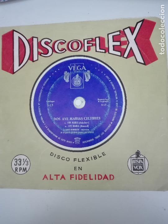 Discos de vinilo: DISCOFLEX - DOS AVE MARIAS CELEBRES - Foto 1