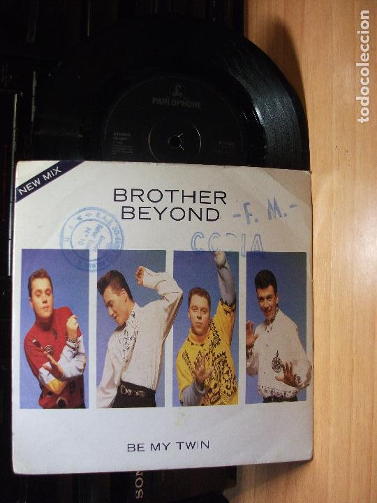 Discos de vinilo: BROTHER BEYOND - BE MY TWIN / BROKEN LIFE - SINGLE - Foto 1