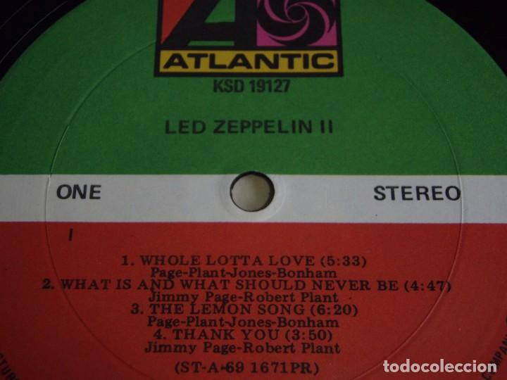 Discos de vinilo: LED ZEPPELIN ( LED ZEPPELIN II ) CANADA-1977 LP33 ATLANTIC* - Foto 3