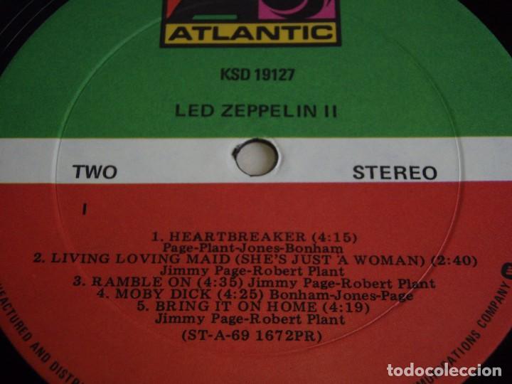 Discos de vinilo: LED ZEPPELIN ( LED ZEPPELIN II ) CANADA-1977 LP33 ATLANTIC* - Foto 4