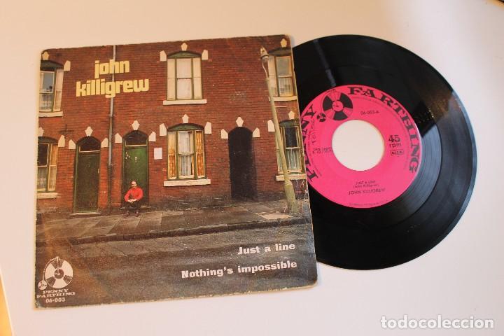 Discos de vinilo: JOHN KILLIGREW JUST A LINE SINGLE 1971 - Foto 1