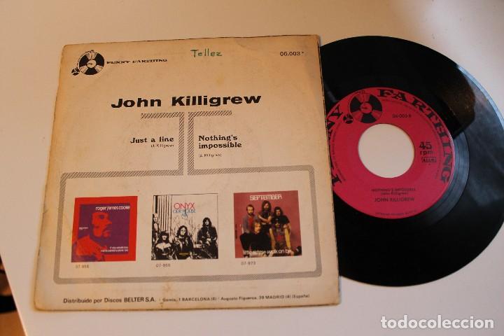 Discos de vinilo: JOHN KILLIGREW JUST A LINE SINGLE 1971 - Foto 2