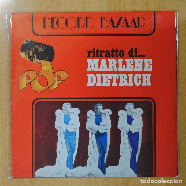 Discos de vinilo: MARLENE DIETRICH - RITRATTO DI MARLENE DIETRICH - LP - Foto 1