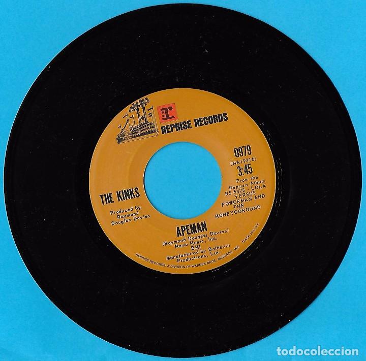 Discos de vinilo: KINKS, THE: APEMAN / RATS - Foto 1