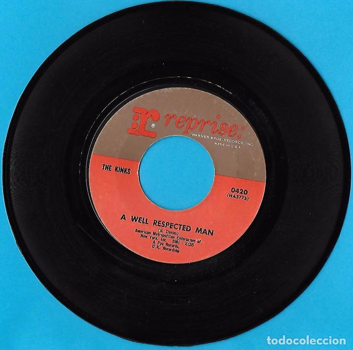 Discos de vinilo: KINKS, THE: A WELL RESPECTED MAN / SUCH A SHAME - Foto 1
