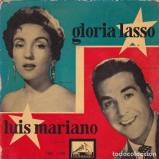 Discos de vinilo: GLORIA LASSO Y LUIS MARIANO - CANASTOS - EP SPAIN 1958