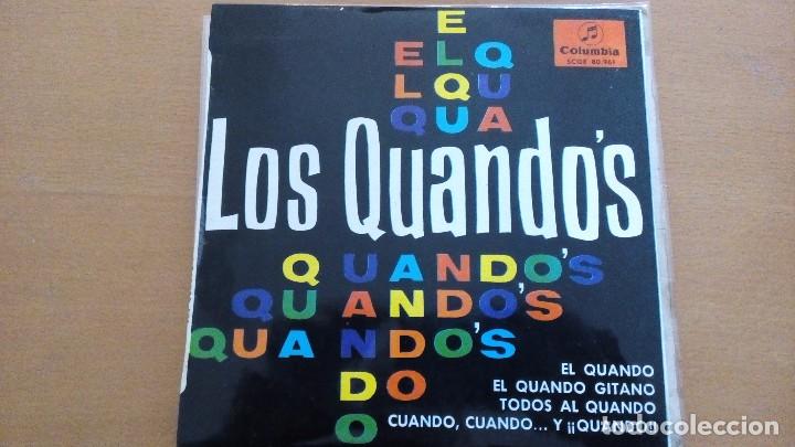 Discos de vinilo: LOS QUANDOS EL QUANDO GITANO EP COLUMBIA - Foto 1