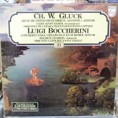 Dischi in vinile: GLUCK / BOCCHERINI. PHILIPS 1981. LP