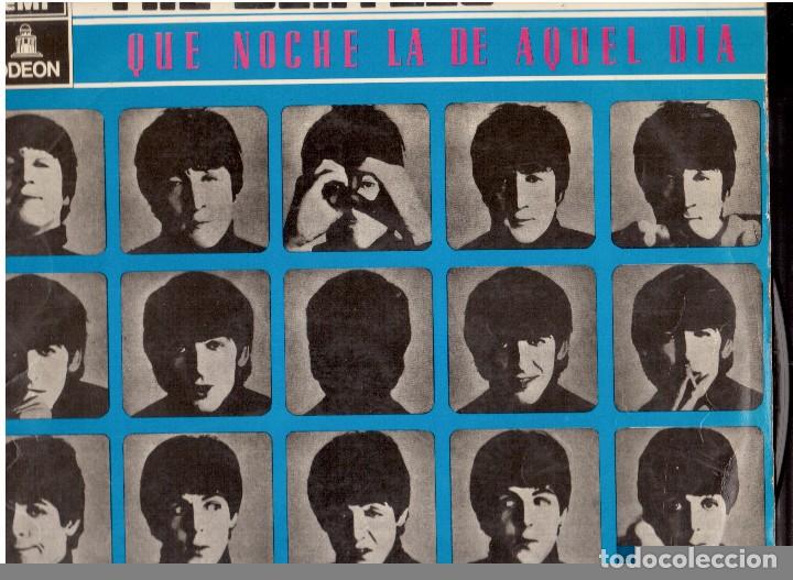 Discos de vinilo: LOS BEATLES QUE NOCHE LA DE AQUEL DIA - Foto 1