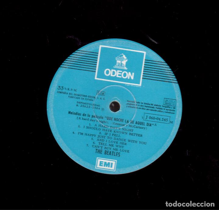 Discos de vinilo: LOS BEATLES QUE NOCHE LA DE AQUEL DIA - Foto 2