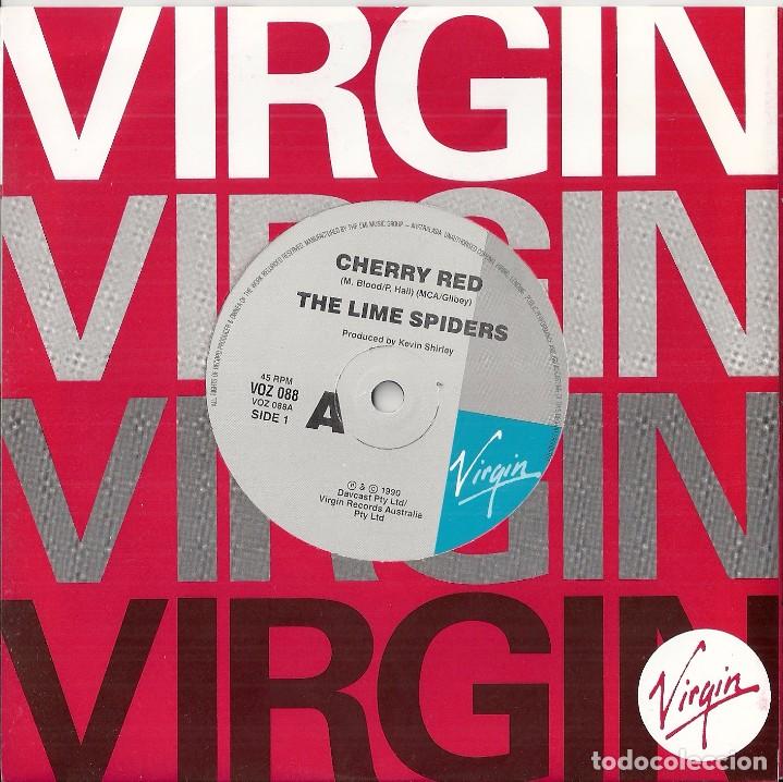Discos de vinilo: LIME SPIDERS, THE: CHERRY RED / MR. BIG MOUTH - Foto 1