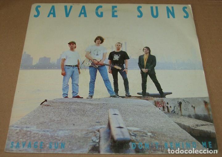 Discos de vinilo: SAVAGE SUNS - MONDO ESTEREO - 1991 - Foto 1