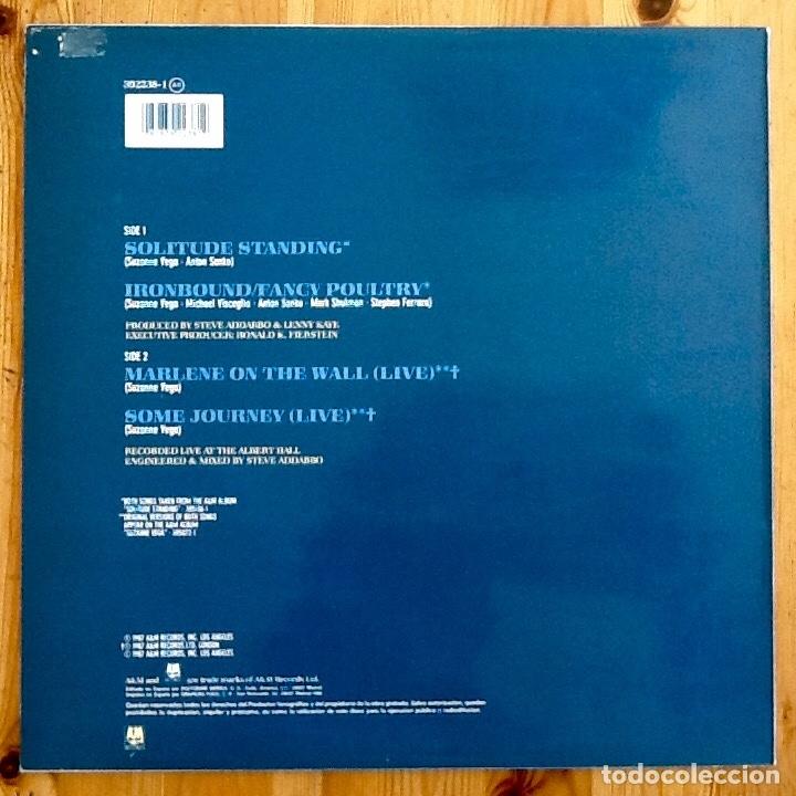 Discos de vinilo: SUZANNE VEGA : SOLITUDE STANDING [A&M - ESP 1988] 12&rdquo; - Foto 2
