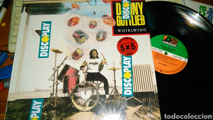 Discos de vinilo: Danny gottlieb lp whirlwind.u.s.a. 1989 - Foto 1
