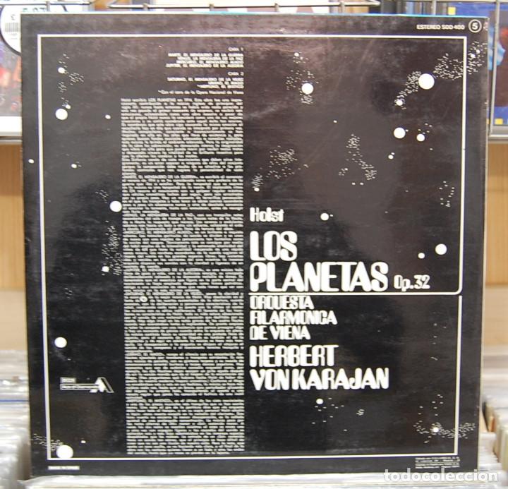 Discos de vinilo: Holst / Karajan. Los planetas. Decca 1977. LP - Foto 2