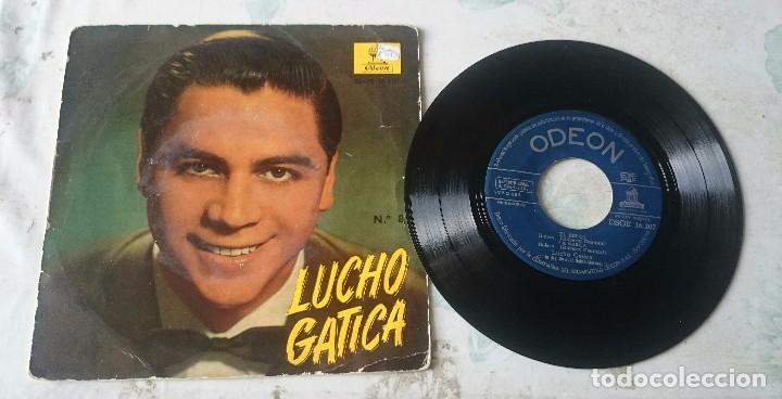 Discos de vinilo: Lucho Gatica: El reloj + 3 (EMI ODEON 1958) - Foto 1