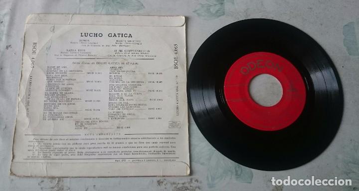 Discos de vinilo: Lucho Gatica: Somos + 3 (EMI ODEON 1958) - Foto 2