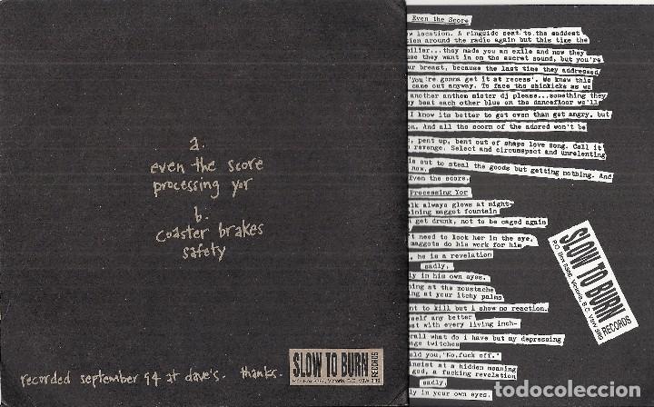 Discos de vinilo: M BLANKET: EVEN THE SCORE / PROCESSING YOR / COASTER BRAKES / SAFETY - Foto 2