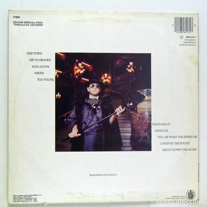 Discos de vinilo: Elton John - Ice On Fire (LP Vinilo) - Foto 2