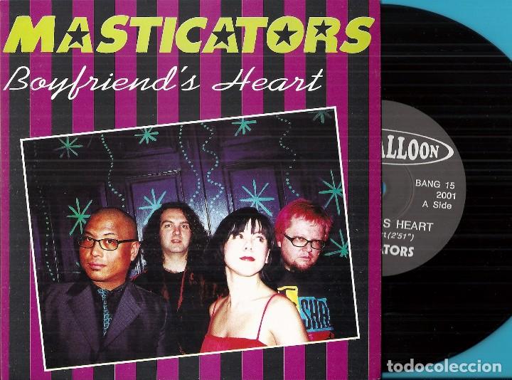 Discos de vinilo: MASTICATORS: BOYFRIEND&acute;S HEART / FINE AFTERNOON - Foto 1