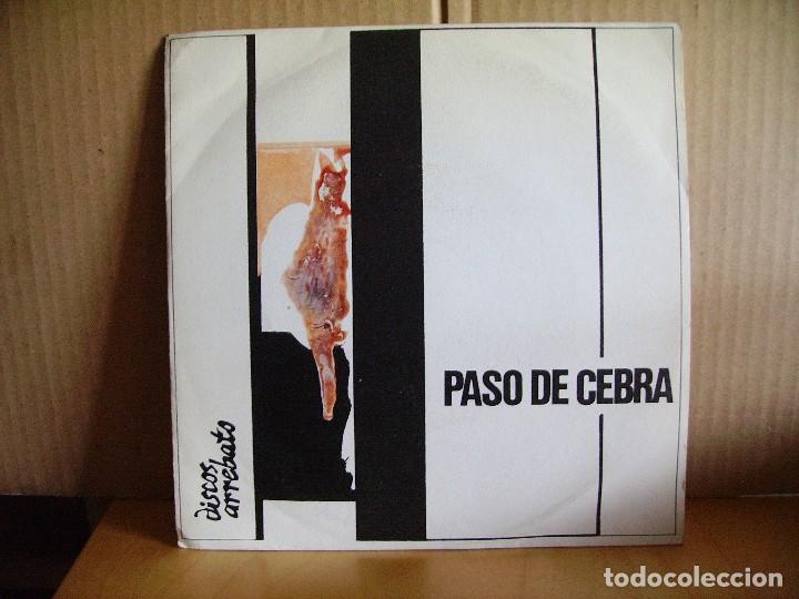 Discos de vinilo: PASO DE CEBRA ---- NOCHE GRIS - Foto 1