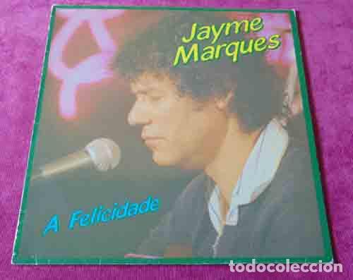 Discos de vinilo: Jayme Marques &lrm;&ndash; A Felicidade - LP 1983 - Foto 1