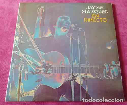 Discos de vinilo: Jayme Marques &lrm;&ndash; EN DIRECTO - DOBLE LP 1979 - Foto 1