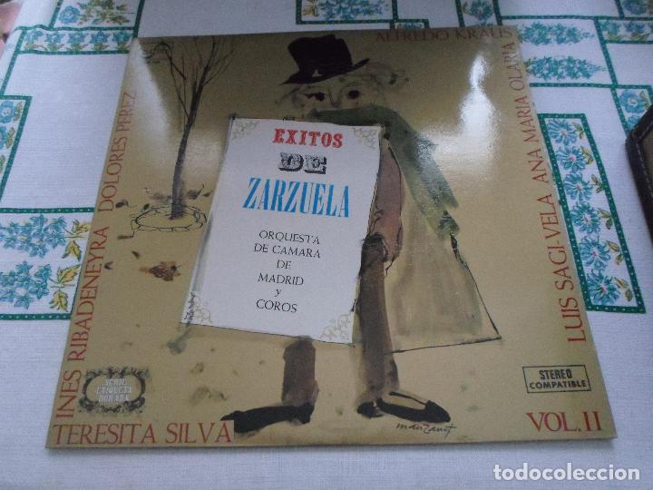 Discos de vinilo: EXITOS DE ZARZUELA ORQUESTA DE CAMARA DE MADRID Y COROS - Foto 1