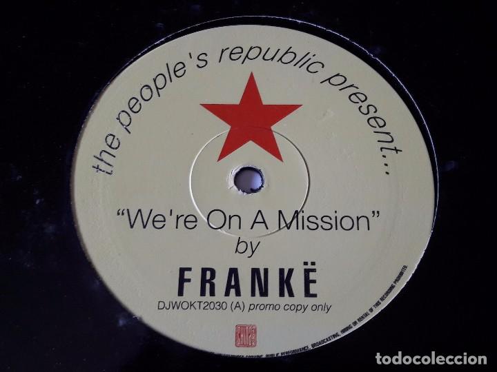 Discos de vinilo: Frank&euml; - Were On A Mission - 1993 - Foto 1