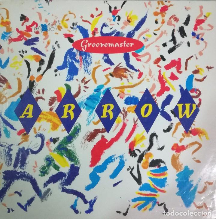 Discos de vinilo: ARROW - GROOVEMASTER MAXI SINGLE SPAIN 1988 - Foto 1