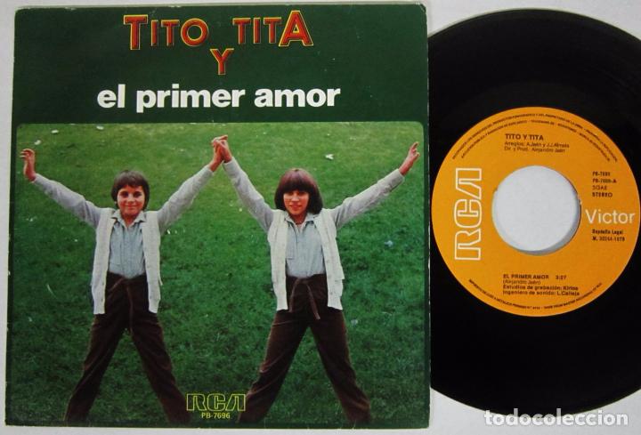 Disques de vinyle: TITO YTITA - EL PRIMER AMOR + MI CASA - SINGLE - RCA 1979 SPAIN PROMO