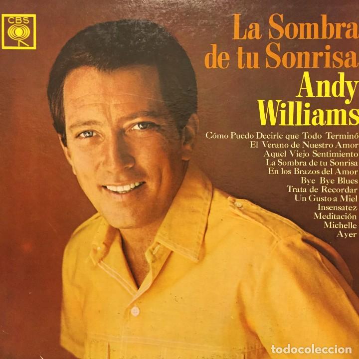 Discos de vinilo: LP argentino de Andy Williams a&ntilde;o 1966 - Foto 1