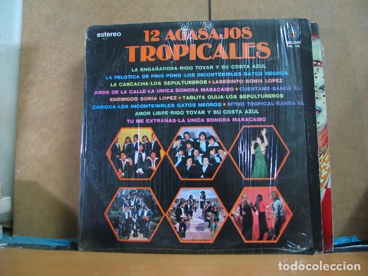 Vinyl records: Los Sepultureros / Los Incontenibles Gatos Negros y mas - 12 Agasajos Tropicales - Melody MEL 198