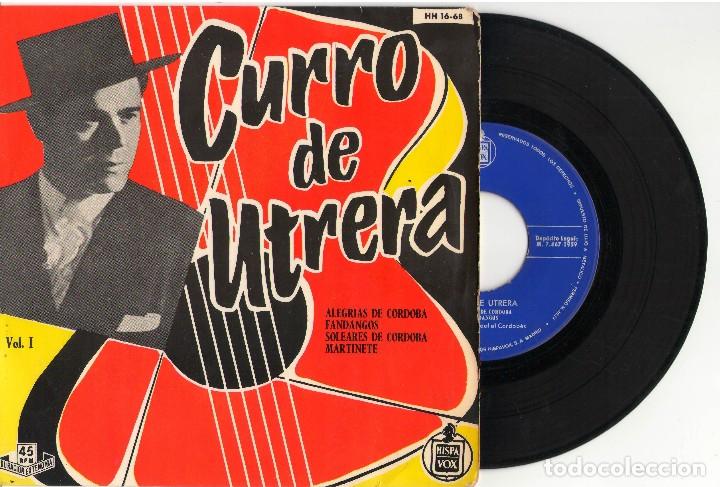 Dischi in vinile: EP	Curro de Utrera (Vol. 2)	Curro de Utrera	EP	Hispavox	1959