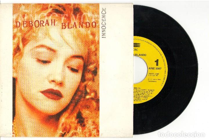 Discos de vinilo: Single Deborah Blando&nbsp;- Innocence - Epic 1992 - Foto 1