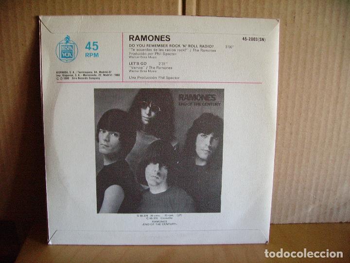 Ramones Do You Remember Rock N Roll Radio Sold Through Direct Sale