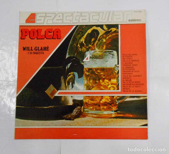 Discos de vinilo: WILL GLAHE Y SU ORQUESTA - POLCA - LP. TDKDA17 - Foto 1