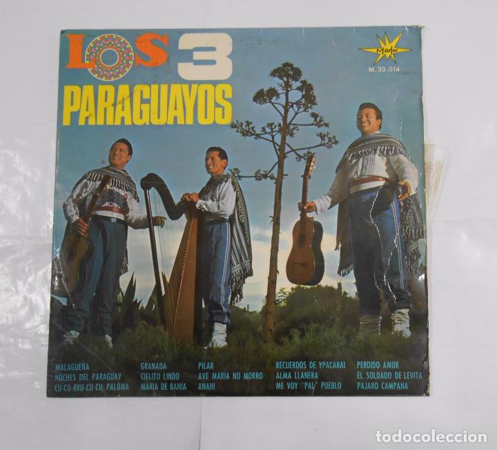 Discos de vinilo: LOS 3 PARAGUAYOS LP. TDKDA17 - Foto 1