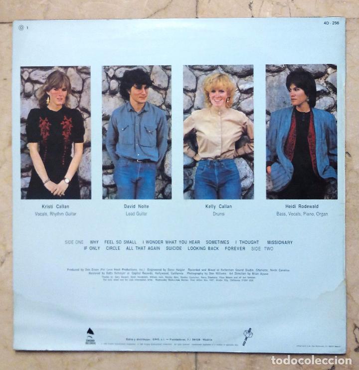 Discos de vinilo: LP WEDNESDAY WEEK - WHAT WE HAD - ENIGMA 1987. - Foto 2