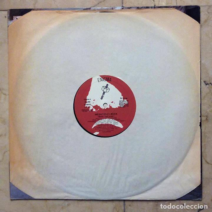 Discos de vinilo: LP WEDNESDAY WEEK - WHAT WE HAD - ENIGMA 1987. - Foto 3