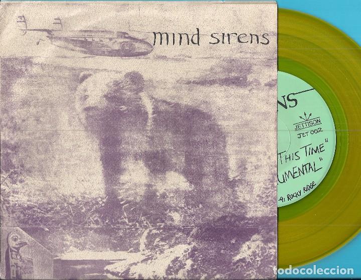 Discos de vinilo: MIND SIRENS: CAN SEE THIS TIME / INSTRUMENTAL / ROLLER COASTER / BECAUSE - Foto 1