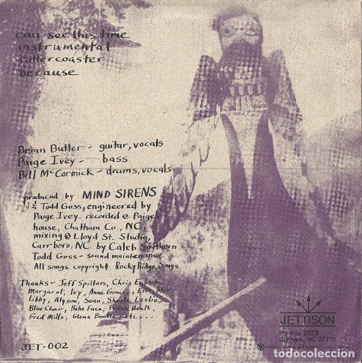 Discos de vinilo: MIND SIRENS: CAN SEE THIS TIME / INSTRUMENTAL / ROLLER COASTER / BECAUSE - Foto 2