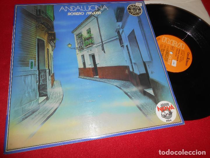 Discos de vinilo: ROMERO SAN JUAN sanjuan ANDALUCIA LP 1984 RCA PROMO EDICION ESPA&Ntilde;OLA SPAIN